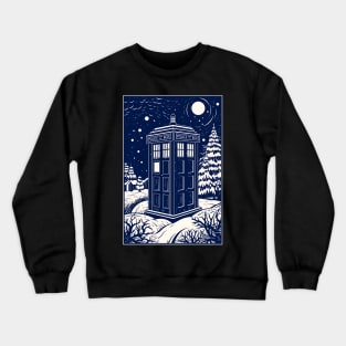 Wibbly Wobbly Winter Crewneck Sweatshirt